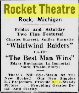 Rocket Theater - Jan 7 1949 Ad